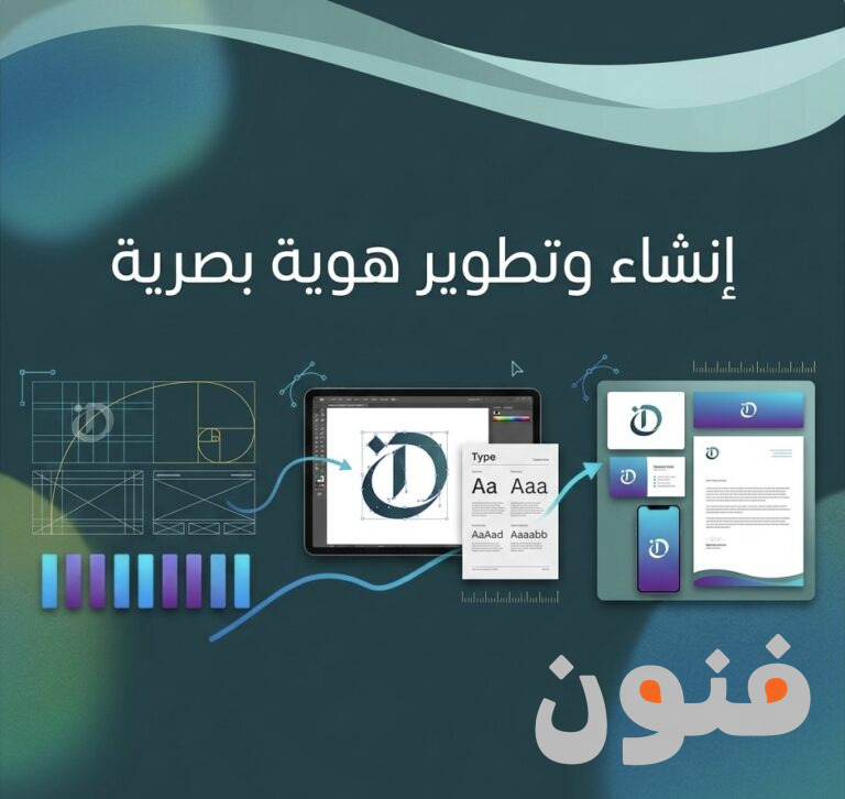 انشاء وتطوير هوية بصرية